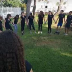 גיבוש בפארק כצנלסון מדעים נהריה